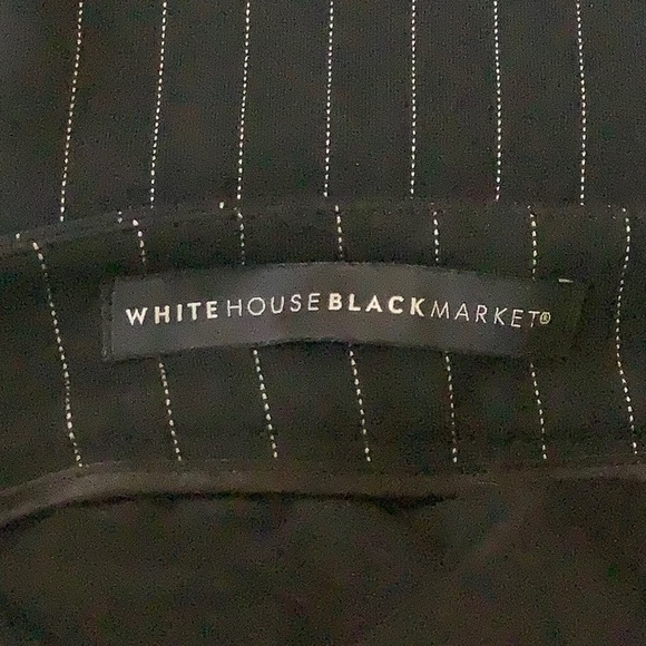 WHBM pinstripe “Slim” pants SZ 6 - Picture 5 of 7